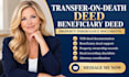 draft transfer on death deed, beneficiary deed and property documents