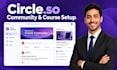 setup circle so online community circle so online course setup circle so manager