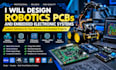 design robotics pcbs and embedded electronics systems