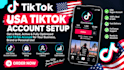 create UK, USA, tiktok accounts with creator reward program