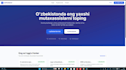a modern responsive website using react and tailwind