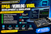 do fpga, verilog, vhdl using quartus, vivado, embedded systems, xilinx ise tasks