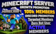 minecraft server promotion, discord promotion, fivem ads, rust, dayz server