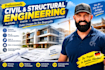 do civil and structural engineering, foundation plans, engineering calculations