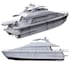 create realistic 3d boat model for games, animation and rendering