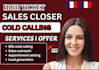 do french cold calling appointment setting b2b sales