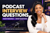 write podcast interview questions and guest research briefs