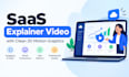 create a saas explainer video with clean 2d motion graphics