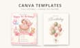 design editable canva templates for invitations and cards