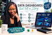 create an excel dashboard with charts and kpis