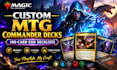 brew you any 100 card commander magic the gathering decklist cmd mtg edh