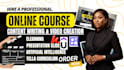 do online course content, training manual, elearning course, video scriptwriting