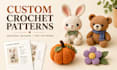 create custom amigurumi crochet pattern pdfs