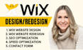 create wix website design wix website redesign wix website and SEO optimization