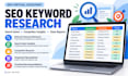 do SEO keyword research and search intent analysis