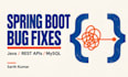 spring boot bug fixes