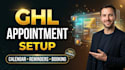 setup gohighlevel appointment booking, ghl calendar, and calendly integration