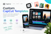 create custom editable capcut video editing templates and presets