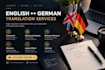 translate and proofread english to german
