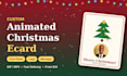 do christmas ecard, new year flyer, banner, christmas video, door hangers