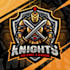 design creative beautiful knight logo