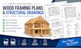 create professional wood framing plans and structural drawings