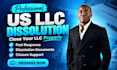 dissolve your US llc, prepare llc dissolution and business