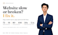 fix website bugs, mobile layout, page speed, and SEO issues