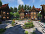 build custom minecraft smp server spawn, lobby, hub and survival map