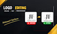 edit, fix, and revise your logo professionally