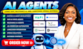 develop ai agents using vapi, relevance ai, n8n, langchain, openai, botpr