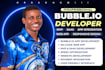 bubble developer bubble io website bubble mvp saas bubble io web app bubble app