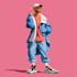 create cool illustration in cartoon style