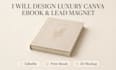 design a beautiful canva ebook, lead magnet, or PDF workbook