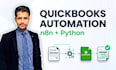 automate quickbooks online with n8n and python