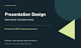 redesign your powerpoint presentation with clear professional visuals