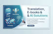 translate ebooks transcribe audio and provide ai support