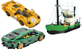 design 3d lego set, moc, technic bike, car, ship with instructions