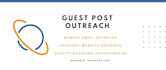 do guest posting and blogger outreach for SEO backlinks