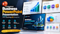 design a business powerpoint presentation with 3d graphics