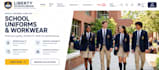 design a professional school uniform website in wordpress
