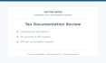 help with tax compliance and financial reporting matters