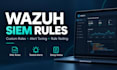configure wazuh siem detection rules