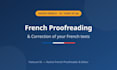 proofread and edit your french documents