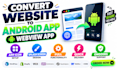 convert website to android app webview app android app site to app web to app