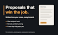 write a winning proposal or quote template for your service business