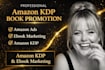 do book marketing, market research analysis, and amazon KDP promotion