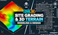 create civil 3d site grading plans, contours, elevations and terrain models