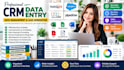 do CRM data entry, data management, and lead generation
