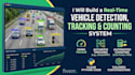 build a real time vehicle detection, tracking and counting system using yolov9